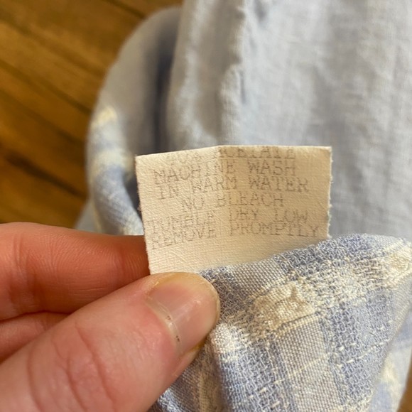 Vintage RARE Johnny Was Linen Tank Top Size Medium - Picture 7 of 9